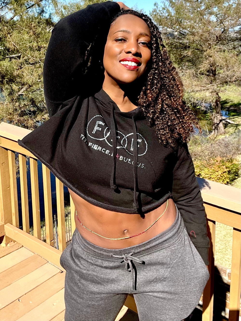 Crop Top Sweatshirt FFF Club