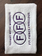 FFF Embroidered Workout Towel
